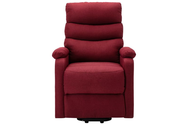 Lænestol Med Løftefunktion Stof Vinrød - Rød - Møbler - Stole & lænestole - Lænestole - Recliner lænestol