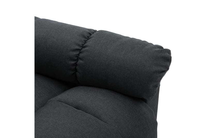Lænestol Med Push Back-Funktion Stof Mørkegrå - Møbler - Stole & lænestole - Lænestole - Recliner lænestol