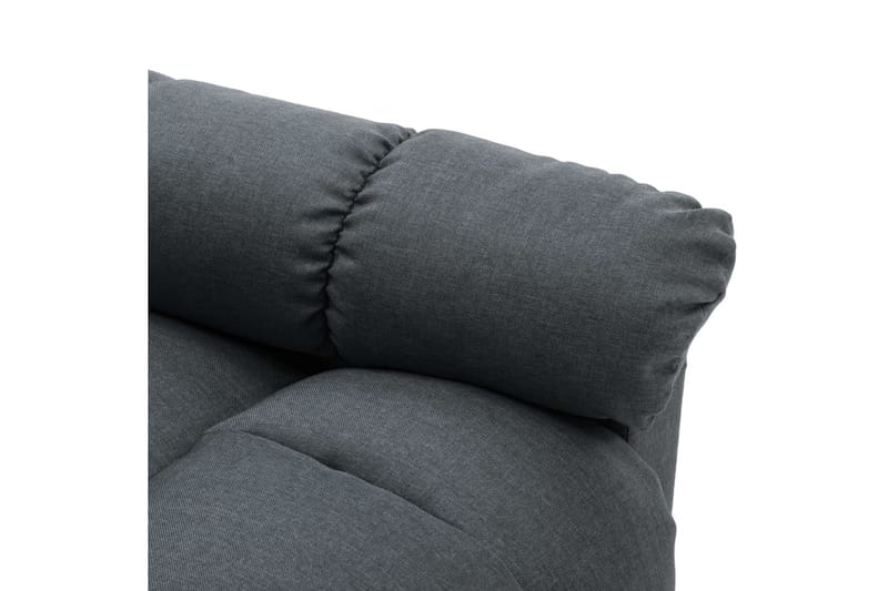 Lænestol Med Push Back-Funktion Stof Lysegrå - Møbler - Stole & lænestole - Lænestole - Recliner lænestol