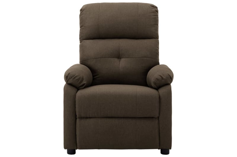 Lænestol Stof Brun - Møbler - Stole & lænestole - Lænestole - Recliner lænestol