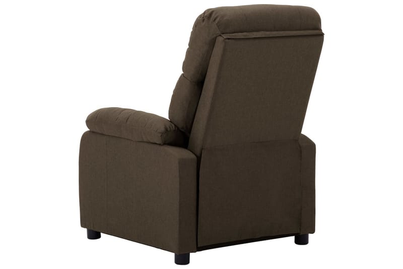 Lænestol Stof Brun - Møbler - Stole & lænestole - Lænestole - Recliner lænestol
