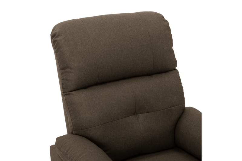Lænestol Stof Brun - Møbler - Stole & lænestole - Lænestole - Recliner lænestol