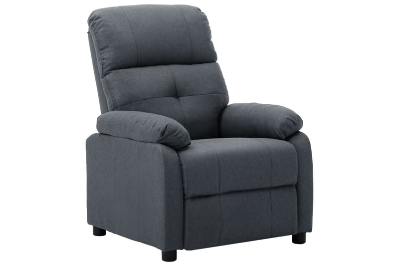 Lænestol Stof Lysegrå - Møbler - Stole & lænestole - Lænestole - Recliner lænestol