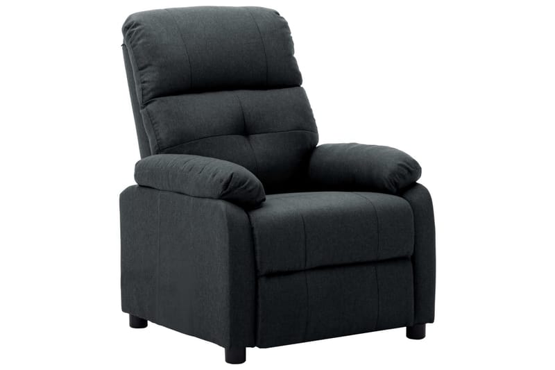 Lænestol Stof Mörkegrå - Møbler - Stole & lænestole - Lænestole - Recliner lænestol