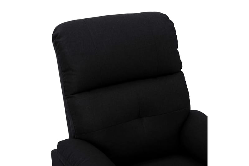 Lænestol Stof Sort - Møbler - Stole & lænestole - Lænestole - Recliner lænestol
