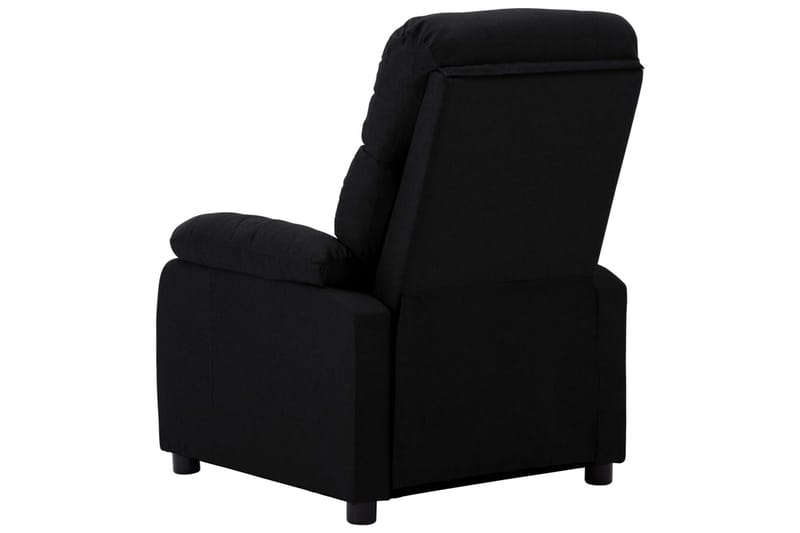Lænestol Stof Sort - Møbler - Stole & lænestole - Lænestole - Recliner lænestol