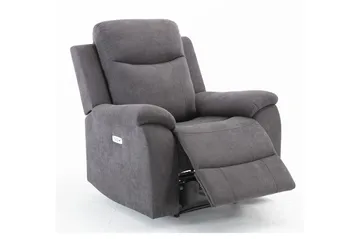 Milo Grå lænestol grå - Møbler - Stole & lænestole - Lænestole - Recliner lænestol