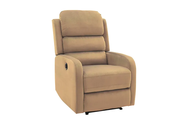 Pegaza Reclinerlænestol Elektrisk, Velour/Beige