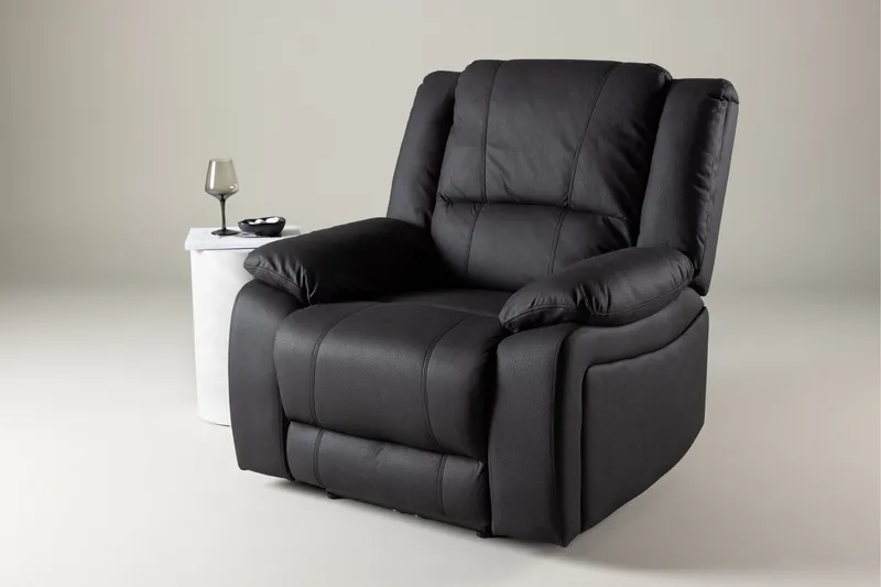 Reclinerfåtölj Comfort Living Black - Møbler - Stole & lænestole - Lænestole - Recliner lænestol