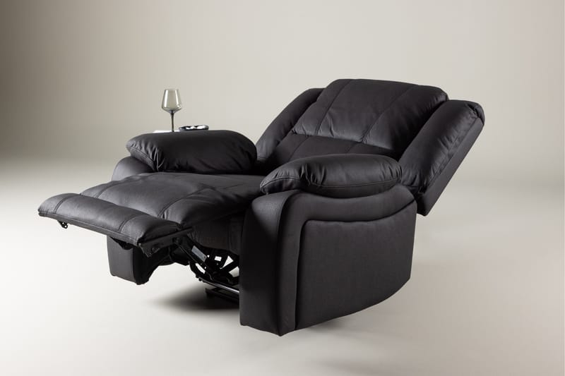Reclinerlænestol Comfort Living Singapore reclinerlænestol sort Sort - Møbler - Stole & lænestole - Lænestole - Recliner lænestol