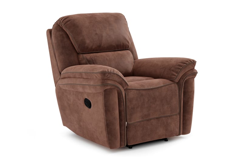 Saranda Lænestol Recliner Justerbar - Brun - Møbler - Stole & lænestole - Lænestole - Recliner lænestol