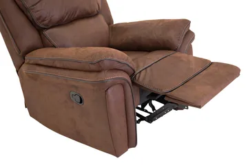 Saranda Lænestol Recliner Justerbar - Brun - Møbler - Stole & lænestole - Lænestole - Recliner lænestol