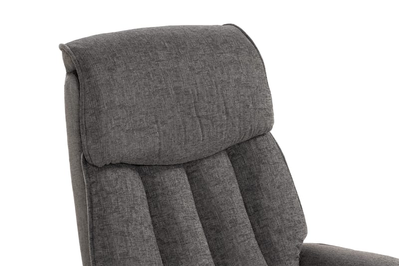 Umeå Lænestol Rotation & Gynge - Stof Grå - Møbler - Stole & lænestole - Lænestole - Recliner lænestol