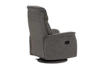 Umeå Lænestol Rotation & Gynge - Stof Grå - Møbler - Stole & lænestole - Lænestole - Recliner lænestol