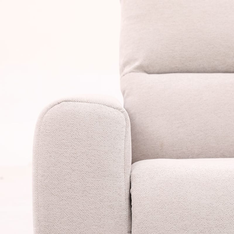 Reclinerlænestol Ödmark med elektrisk mekanisme - lys beige - Møbler - Stole & lænestole - Lænestole - Recliner lænestol