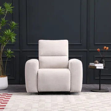 Reclinerlænestol Ödmark med elektrisk mekanisme - lys beige - Møbler - Stole & lænestole - Lænestole - Recliner lænestol