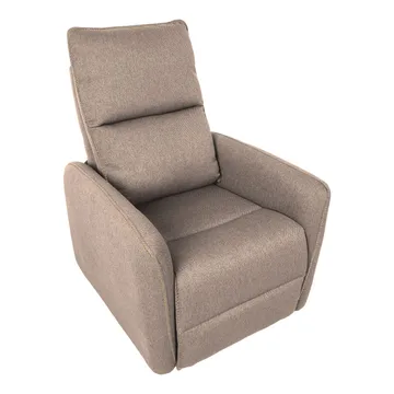Reclinerlænestol Örsvik med push back-mekanisme - Beige - Møbler - Stole & lænestole - Lænestole - Recliner lænestol