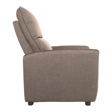 Reclinerlænestol Örsvik med push back-mekanisme - Beige - Møbler - Stole & lænestole - Lænestole - Recliner lænestol