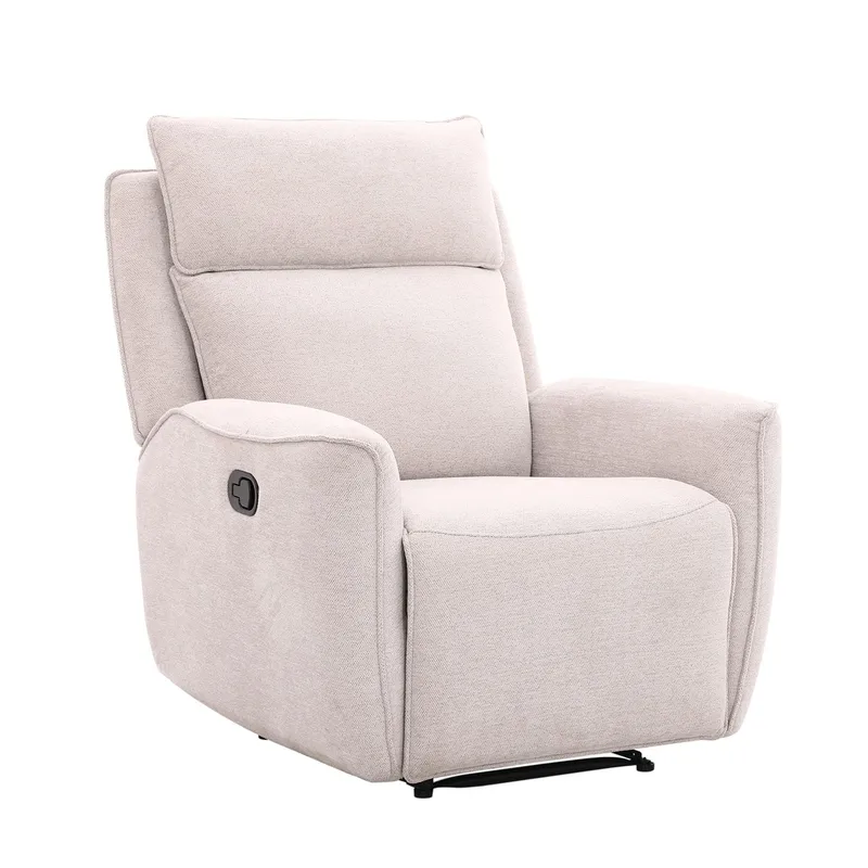 Reclinerlænestol Östvik med manuel mekanisme, beige