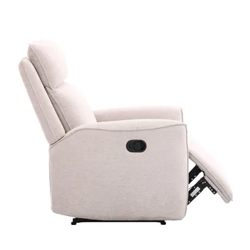 Reclinerlænestol Östvik med manuel mekanisme - beige - Møbler - Stole & lænestole - Lænestole - Recliner lænestol