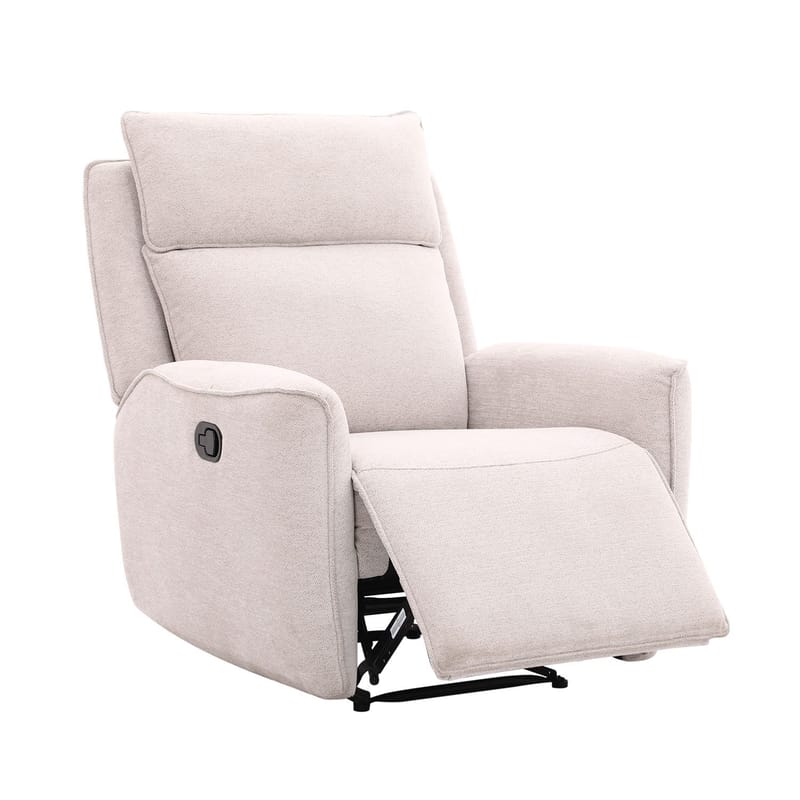 Reclinerlænestol Östvik med manuel mekanisme - beige - Møbler - Stole & lænestole - Lænestole - Recliner lænestol