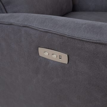 Reclinerlænestol Björna med elektrisk mekanisme - grå - Møbler - Stole & lænestole - Lænestole - Læderstol