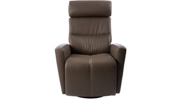 Reclinerlænestol Bulgarsk - Brun - Møbler - Stole & lænestole - Lænestole - Læderstol