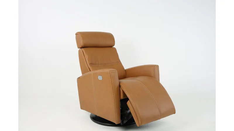Reclinerlænestol Bulgarsk - Cognac - Møbler - Stole & lænestole - Lænestole - Drejestol