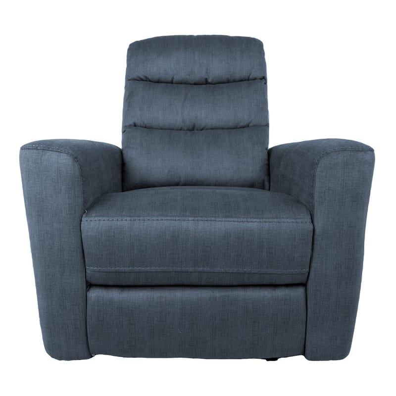 Reclinerlænestol Darvi med elektrisk mekanisme - blå - Møbler - Stole & lænestole - Lænestole - Recliner lænestol