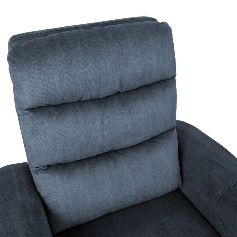 Reclinerlænestol Darvi med elektrisk mekanisme - blå - Møbler - Stole & lænestole - Lænestole - Recliner lænestol