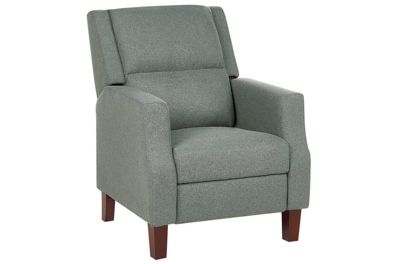 Reclinerlænestol Egersund Grønt/mørkt træ - Grønt/mørkt træ - Møbler - Stole & lænestole - Lænestole - Recliner lænestol