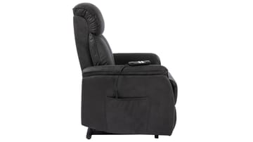 Reclinerlænestol Eirvik med Elektrisk Lift - lacey grey - Møbler - Stole & lænestole - Lænestole - Lænestol med vippefunktion