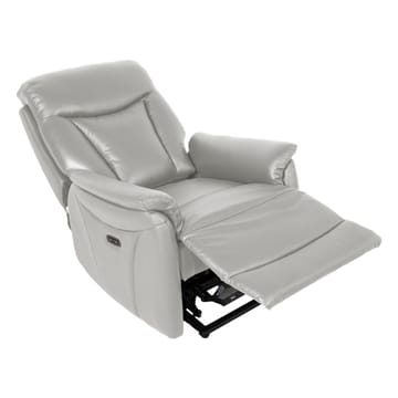 Reclinerlænestol Gårdal med elektrisk løftemekanisme læder - Beige - Møbler - Stole & lænestole - Lænestole - Lænestol med vippefunktion