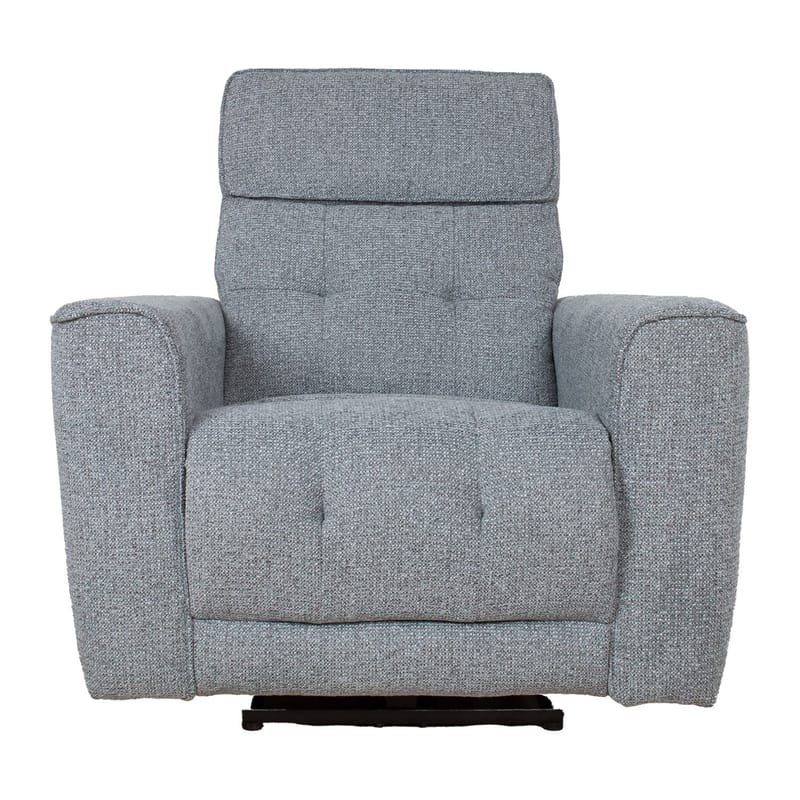 Reclinerlænestol Glendor med elektrisk mekanisme grå - Blågrå - Møbler - Stole & lænestole - Lænestole - Recliner lænestol