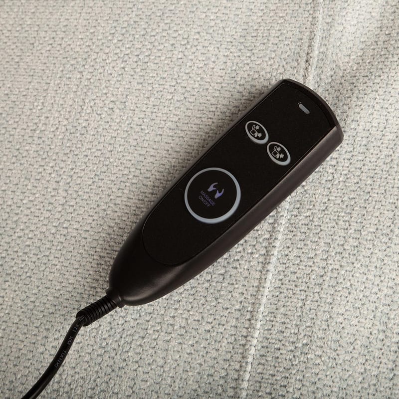 Reclinerlænestol Gränor med elektrisk mekanisme og massagefunktion - blågrå - Møbler - Stole & lænestole - Lænestole - Massagestol