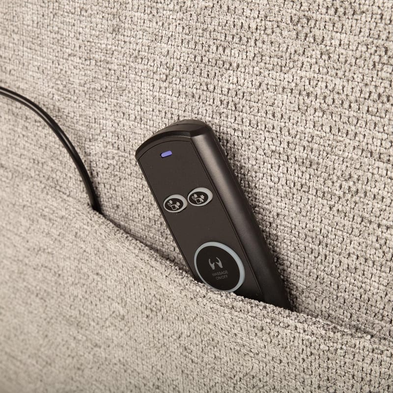 Reclinerlænestol Gränor med elektrisk mekanisme og massagefunktion - Grå - Møbler - Stole & lænestole - Lænestole - Massagestol