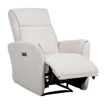 Reclinerlænestol Lavor med elektrisk mekanisme - hvid - Møbler - Stole & lænestole - Lænestole - Recliner lænestol