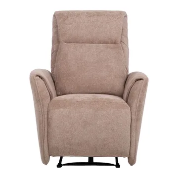 Reclinerlænestol Lavor med elektrisk mekanisme - lysebrun - Møbler - Stole & lænestole - Lænestole - Recliner lænestol