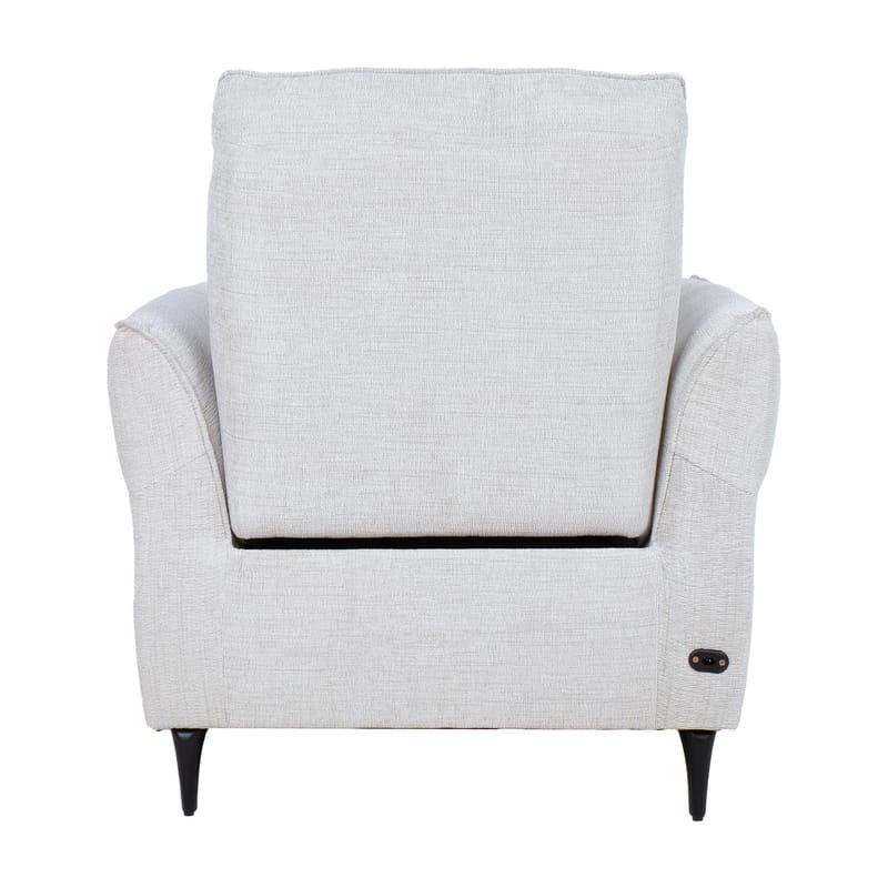 Reclinerlænestol Näsdal med elektrisk mekanisme - lys beige - Møbler - Stole & lænestole - Lænestole - Recliner lænestol