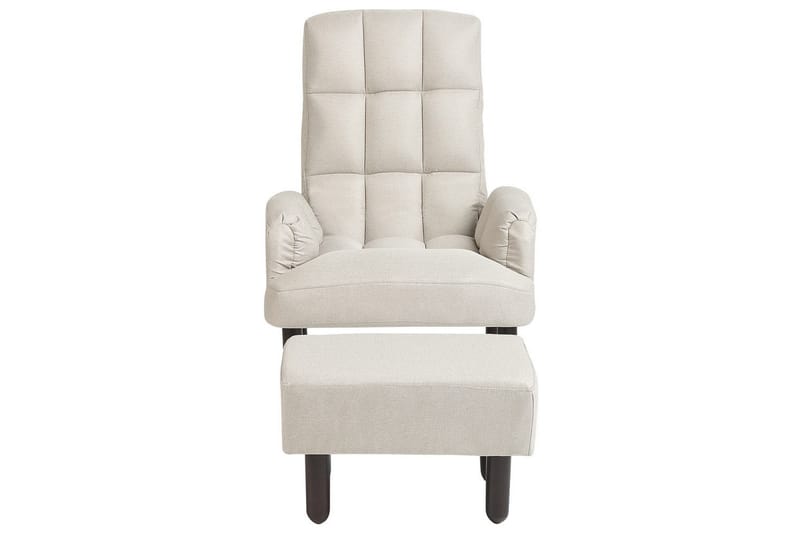 Reclinerlænestol Oland - Beige, brun - Møbler - Stole & lænestole - Lænestole - Liggestol