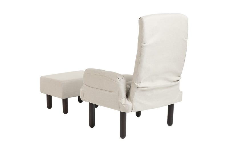 Reclinerlænestol Oland - Beige, brun - Møbler - Stole & lænestole - Lænestole - Liggestol