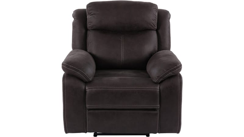 Reclinerlænestol Rindal Stof Elektrisk - brungrå - Møbler - Stole & lænestole - Lænestole - Recliner lænestol