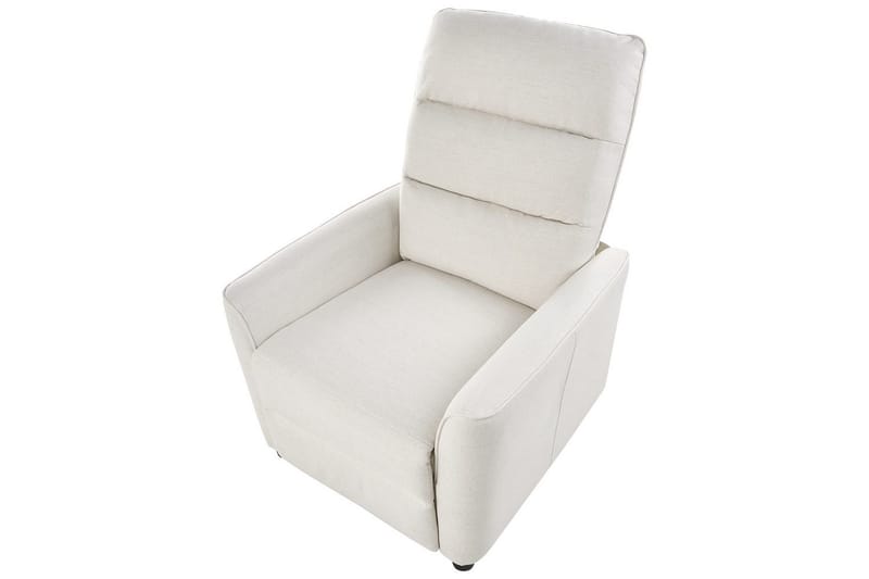 Reclinerlænestol Sande Hvid/Sort - Hvid/Sort - Møbler - Stole & lænestole - Lænestole - Liggestol