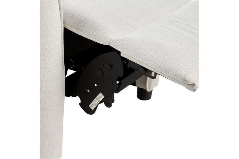 Reclinerlænestol Sande Hvid/Sort - Hvid/Sort - Møbler - Stole & lænestole - Lænestole - Liggestol