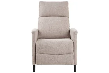 Reclinerlænestol Selvik Beige/sort - Beige/sort - Møbler - Stole & lænestole - Lænestole - Recliner lænestol