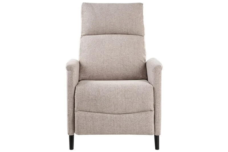 Reclinerlænestol Selvik Beige/sort - Beige/sort - Møbler - Stole & lænestole - Lænestole - Recliner lænestol