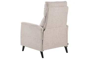 Reclinerlænestol Selvik Beige/sort - Beige/sort - Møbler - Stole & lænestole - Lænestole - Recliner lænestol