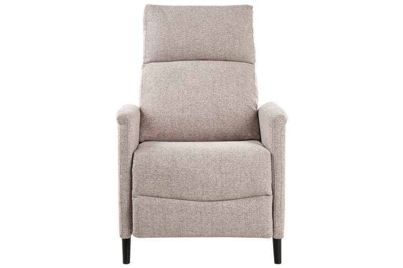 Reclinerlænestol Selvik Beige/sort - Beige/sort - Møbler - Stole & lænestole - Lænestole - Liggestol