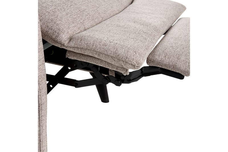 Reclinerlænestol Selvik Beige/sort - Beige/sort - Møbler - Stole & lænestole - Lænestole - Liggestol
