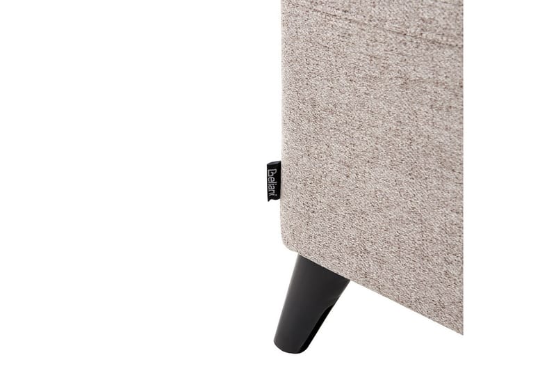 Reclinerlænestol Selvik Beige/sort - Beige/sort - Møbler - Stole & lænestole - Lænestole - Liggestol